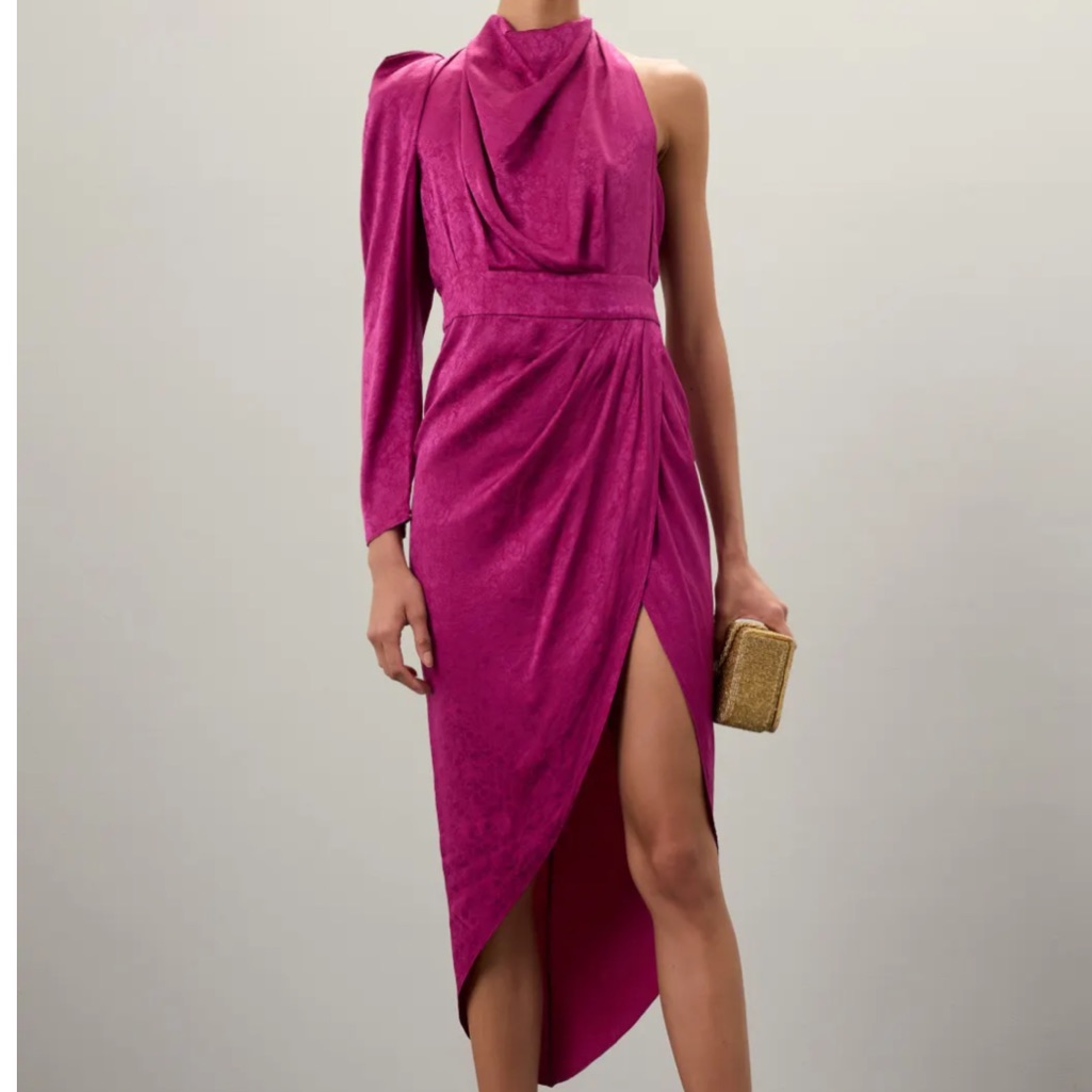Ronny Kobo Lilly One Sleeve Dress